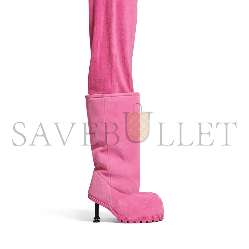 BALENCIAGA ACNE STUDIOS ALASKA SUEDE KNEE-HIGH BOOTS 802178WBFC15055